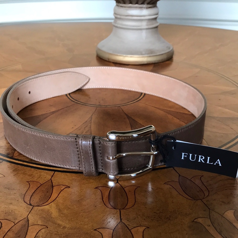 *NWT* Men’s Furla Leather Belt